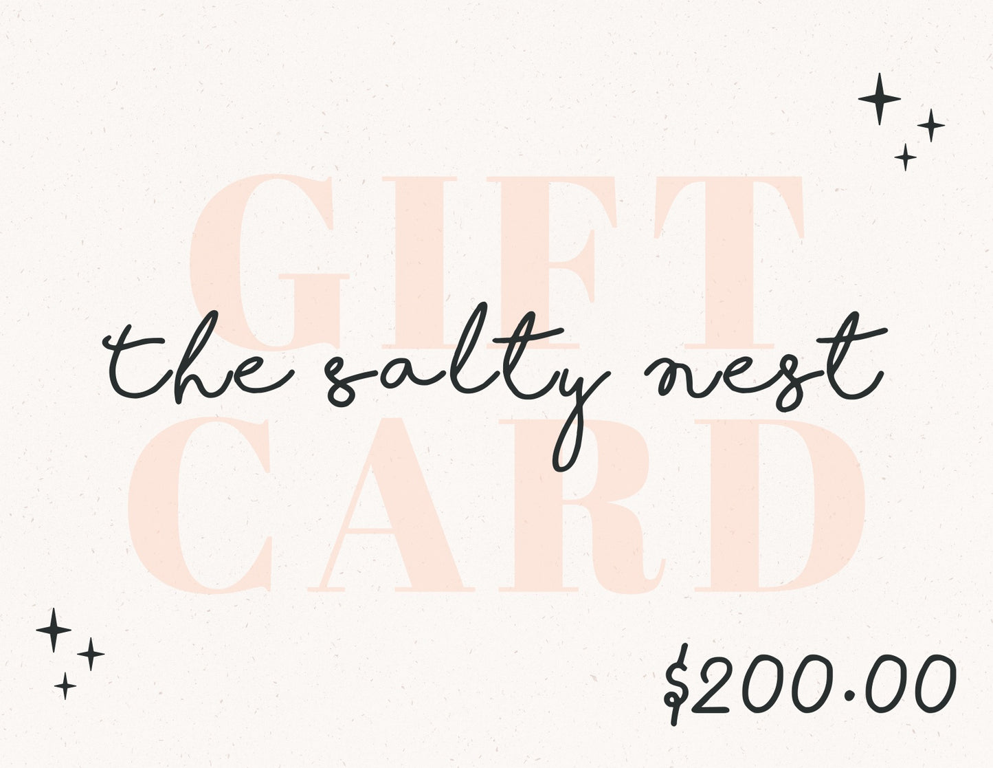 E-Gift Card $50-$200
