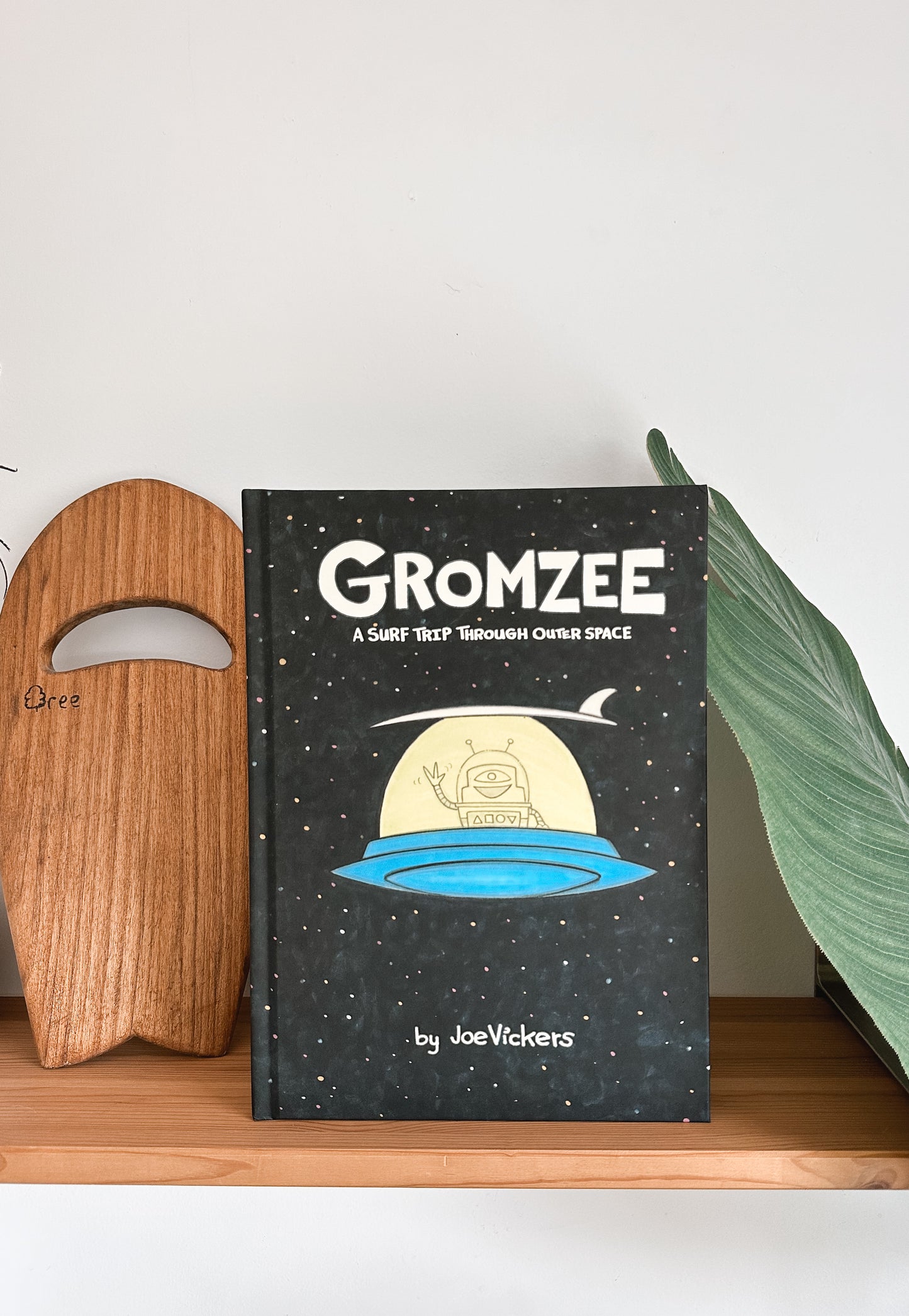 Gromzee: A Surf Trip Through Outer Space - Hardcover Surf Comic Book