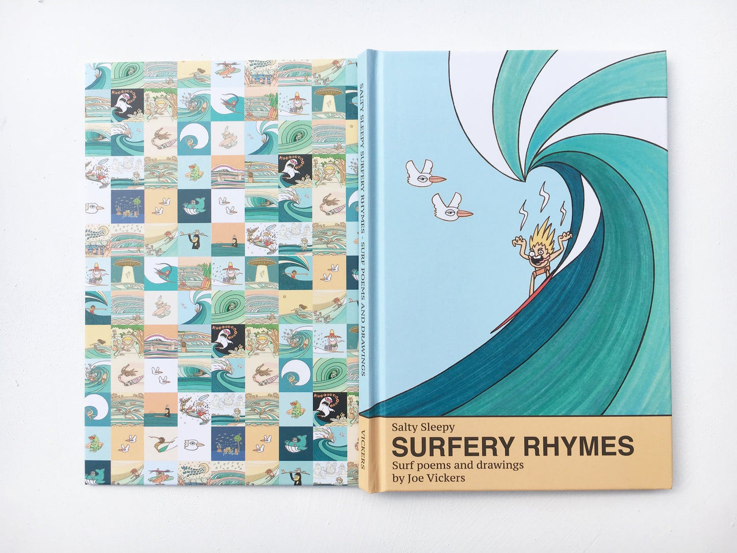 Salty Sleepy Surfery Rhymes- Surf Poems & Surf Art