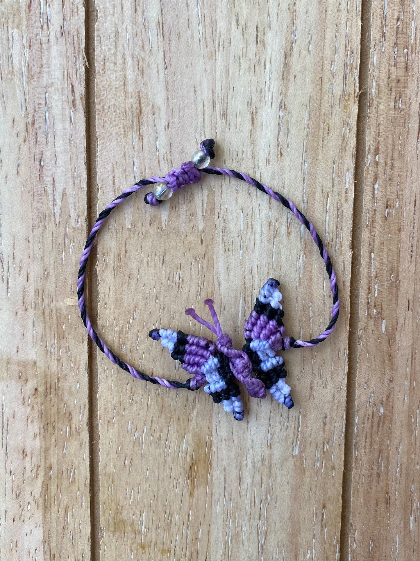 Handmade Baby Butterfly Anklet (0-12 Months)